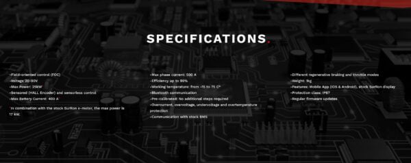 TORP TC 500 Tuning Controller 🔥 SUR-RON Light Bee – Bild 3