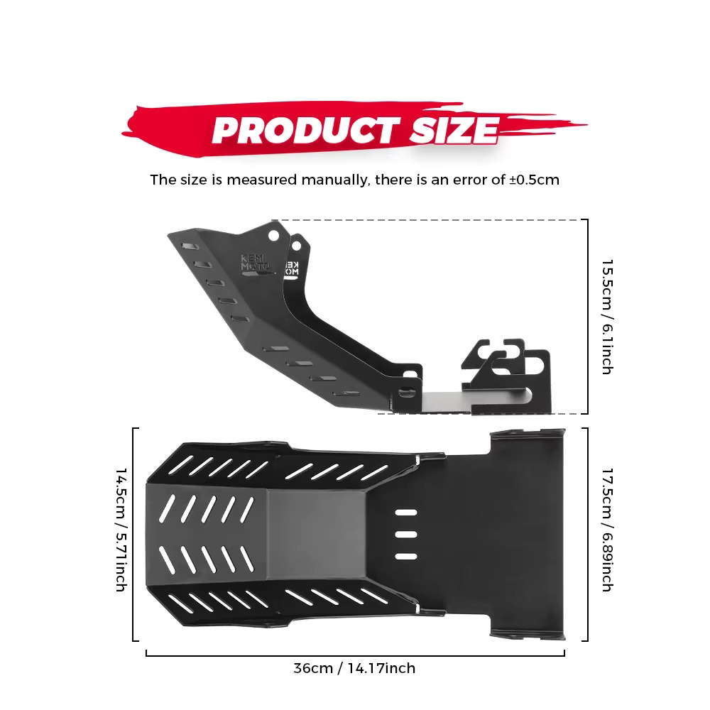 Surron Light Bee Unterfahrschutz Aluminium Schutz Abdeckung Bashguard Skid plate – Bild 2